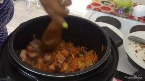 Как быстро приготовить Соус с Мясом и Картофелем в Мультиварке!!!
