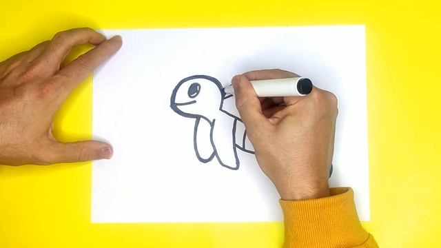 How to Draw Sea Animals Easy | Turtle Drawing and Coloring for Kids смотреть онлайн