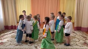 Видеоролик Русская народная игра "Колесо"