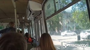 Поездка на ЗиУ 682Г Г00 62 номер. Маршрут 8 Завод экран-Барбошина поляна.