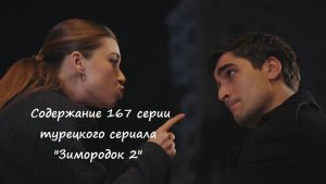 Содержание 167 серии (17 турецкая) второго сезона сериала "Зимородок" (РФ, 2023 / 2024)