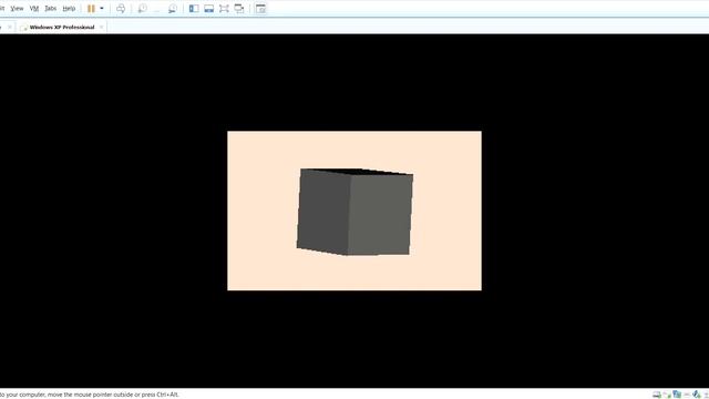 Трехмерная модель куба на АССЕМБЛЕРЕ FASM. Закон Ламберта смотреть онлайн