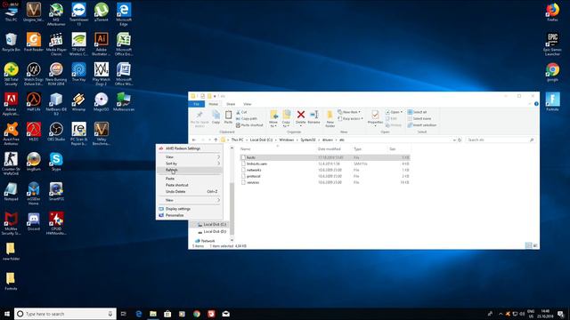 How To Edit Hosts File in Windows 10 2018 100% working смотреть онлайн