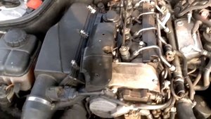 Mercedes-Benz W203 2.2CDI OM611 пробитая шайба форсунки