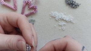 #mk Серьги из бисера в форме сердца Часть 2-я. #diy #tutorial Hart earrings Part 2