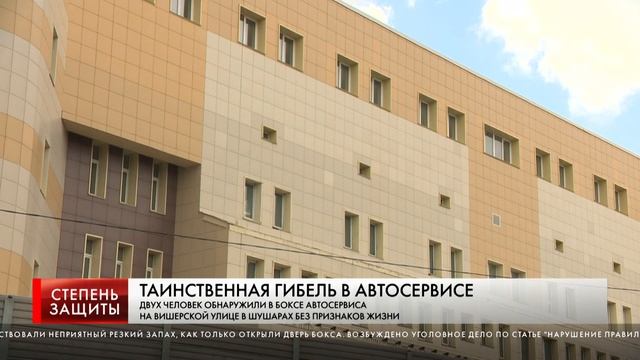ТАИНСТВЕННАЯ ГИБЕЛЬ В АВТОСЕРВИСЕ