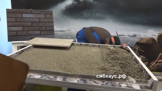 Укладка уличных керамических плит с фиксацией смотреть онлайн