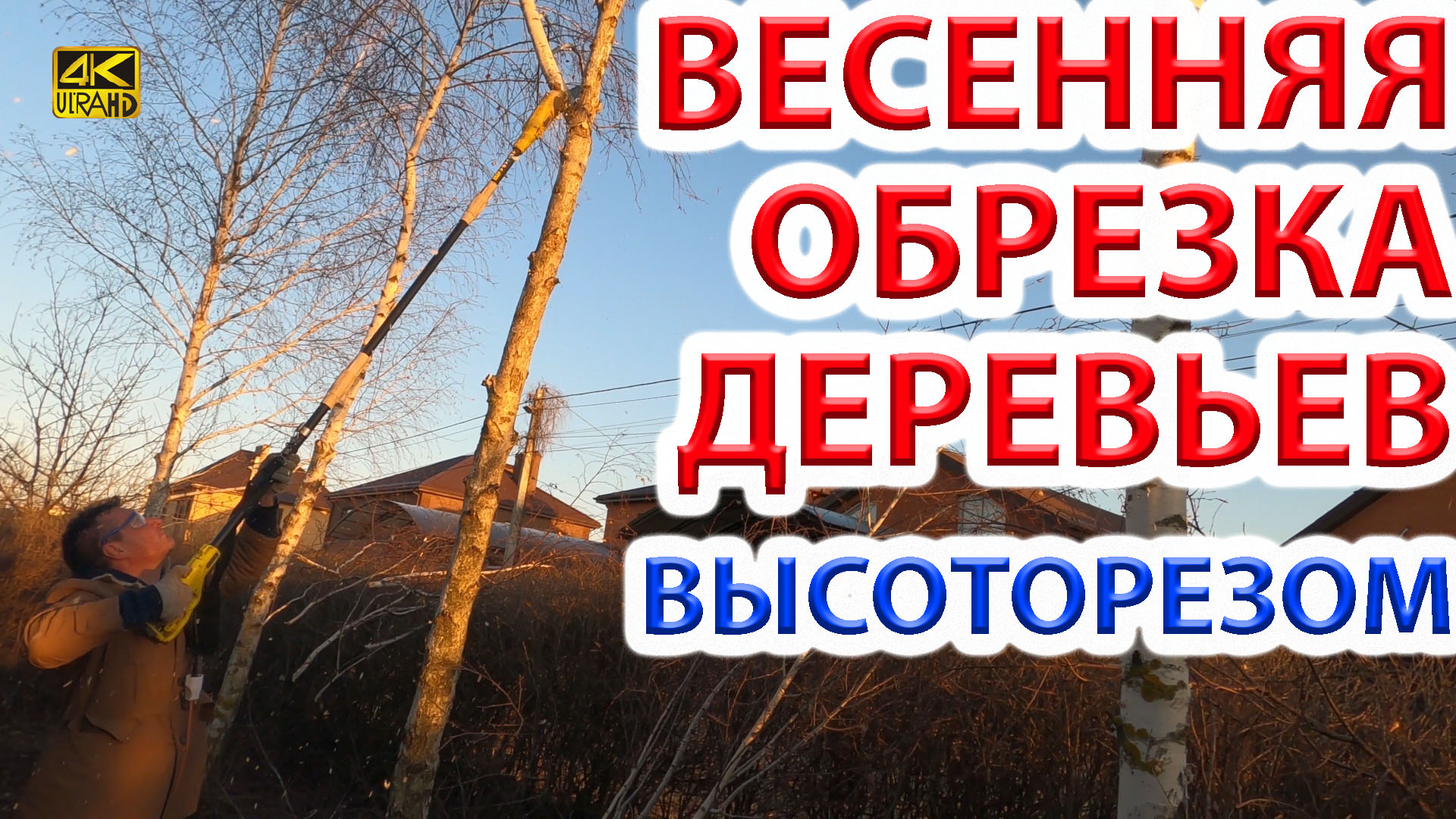 Высоторез - удобная обрезка деревьев