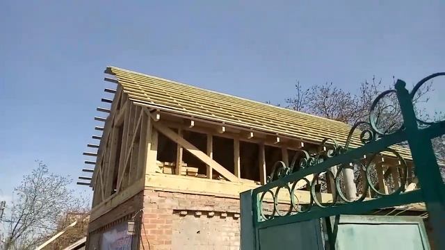 Каркасные технологии.Мансарда+пристройка.