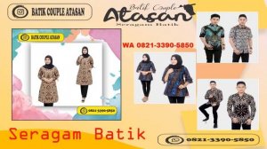 Baju Batik Budak Lelaki | Baju Couple Batik 4 | Jual Baju Batik Untuk Guru - SERAGAM BATIK