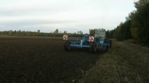 T-150K + Lemken Rubin 9/400 KU cultivating