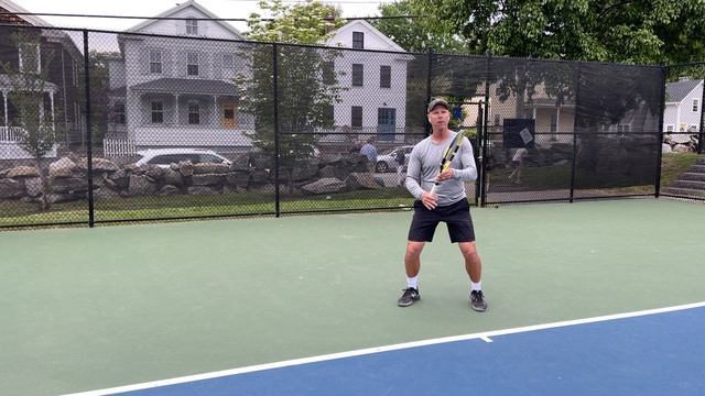 One-Minute Tennis — Stages of the Forehand: The Racket Drop смотреть онлайн