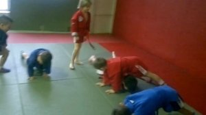 Потапов Д.С самбо дети - упражнения, младшая группа