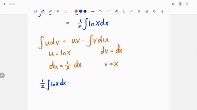 integral of ln sqrt(x) dx | integration by parts | calc solution смотреть онлайн
