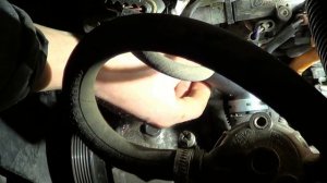Как поменять термостат на Шаране и где он находиться.VW Sharan 2l benzin
