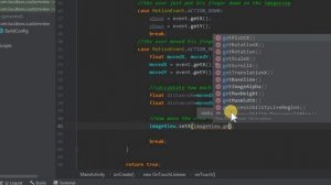 Drag/Move views around the screen in Android Studio || Dragging Views with MotionEvent | Custom Vie