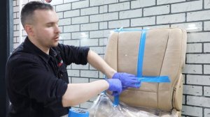 Онлайн-учебный центр. Реставрация сидения в автомобиле. Покраска кожаного салона автомобиля.
