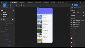 Use an horizontal and vertical scroll figma