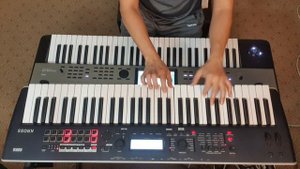 (Ep Piano Sound)Korg Krome Ex VS  Kross 2...