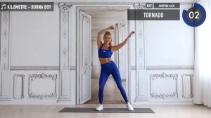 12 MIN ENJOY CARDIO - a good mood cardio session, LET'S HAVE FUN! Pamela Reif