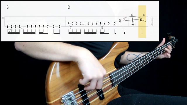 The dB's - Amplifier (Bass Cover) (Play Along Tabs In Video) смотреть онлайн