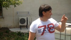 Тепловой насос DanHeat в Крыму, тёплые полы и камин с теплообменником