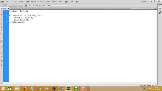 E-Commerce website in PHP in urdu/hindi | Admin panel | Stop File/Directory Access- PART 3