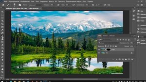 Как в фотошоп включить черную маску