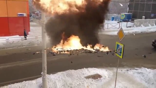 Падение челябинского метеорита