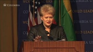 President of the Republic of Lithuania, Dalia Grybauskaitė