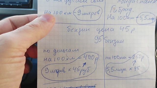 16000км пройдено Сравнил расходы? ГИБРИДА и БЕНЗИНКИ??? смотреть онлайн