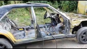 Обработка кузова Мерседес w124 после пескоструя.Закрываем метал грунтами.Востановление Мерседеса.Ч.