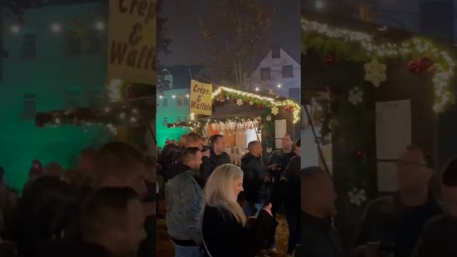 My First Time Visiting A German Chrismas Market