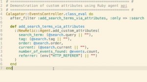 Adding Custom Attributes with the Ruby Agent API Tutorial