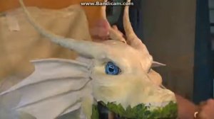 Дракон из папье-маше