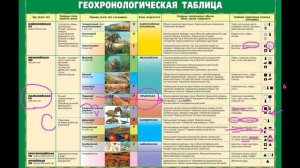 Геохронологическая таблица : геохронология