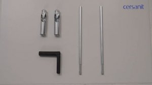 Установка подвесного унитаза Cersanit: видеоинструкция