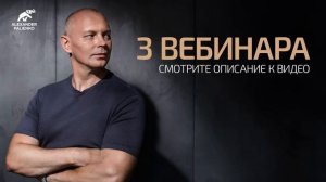 3 вебинара: «Законы, которые управляют нами», «Любовь», «Страхи». Александр Палиенко.