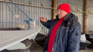 Отзыв заказчика. Отправляем килевую Север 420 из пнд!