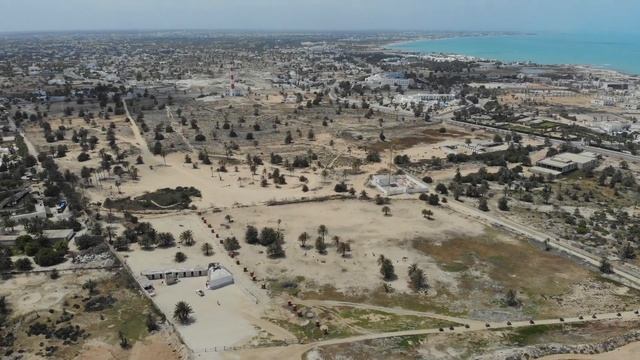 Тунис. Остров Джерба (видео с Дрона) смотреть онлайн