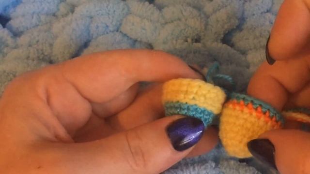 Как перейти на другой цвет в вязании крючком смотреть онлайн