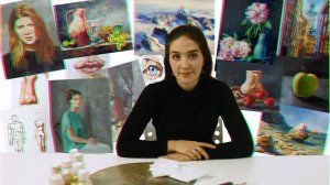 Промо онлайн-курса «Живопись маслом 2.0»