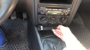 VW Golf IV - OBD Port Location