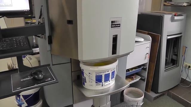 Процесс колерования краски смотреть онлайн