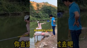 美女来广东钓鱼，挑战200元盲盒，疯狂盘老板！【女钓友微微】