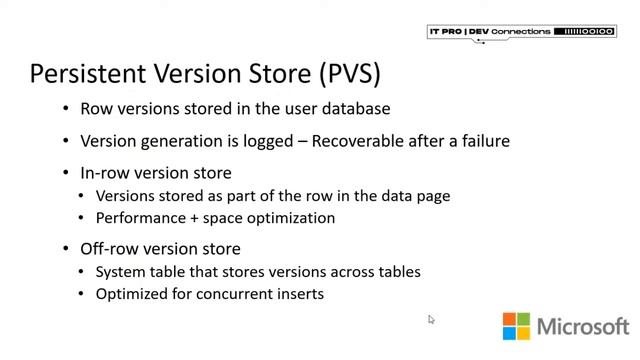 Accelerated Database Recovery in SQL Server - Panagiotis Antonopoulos
