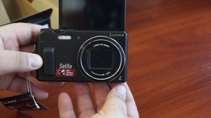 Распаковка PANASONIC DMC-TZ57 black.