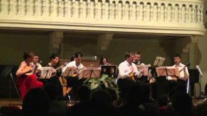 Russian folk song arr. "Valenki" Валенки, балалайка