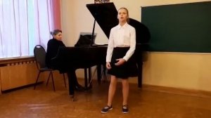 Анастасия Семенищева. П. Чайковский, сл. А. Плещеева "Зима"