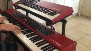 Nord Stage 2 Upright piano Petrof - Dreaming of a Broken Heart (John Mayer)